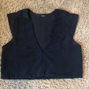 V Cut Crop Top